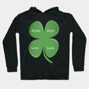 Irish Four Leaf Clover Hoodie